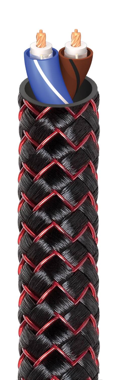Alt View 12. AudioQuest - NRG-Z2 3.5' Power Cable with C7 to 3-Prong Wall Plug Connectors - Black.
