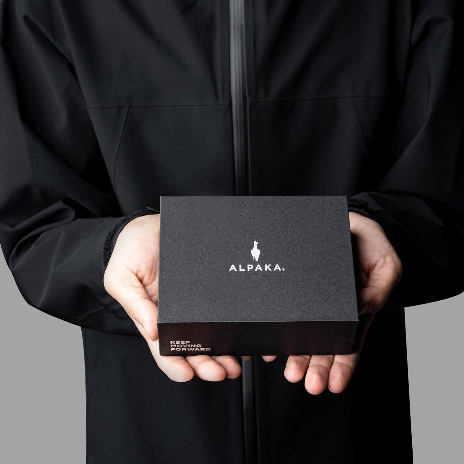 ALPAKA.  
KEEP MOVING FORWARD