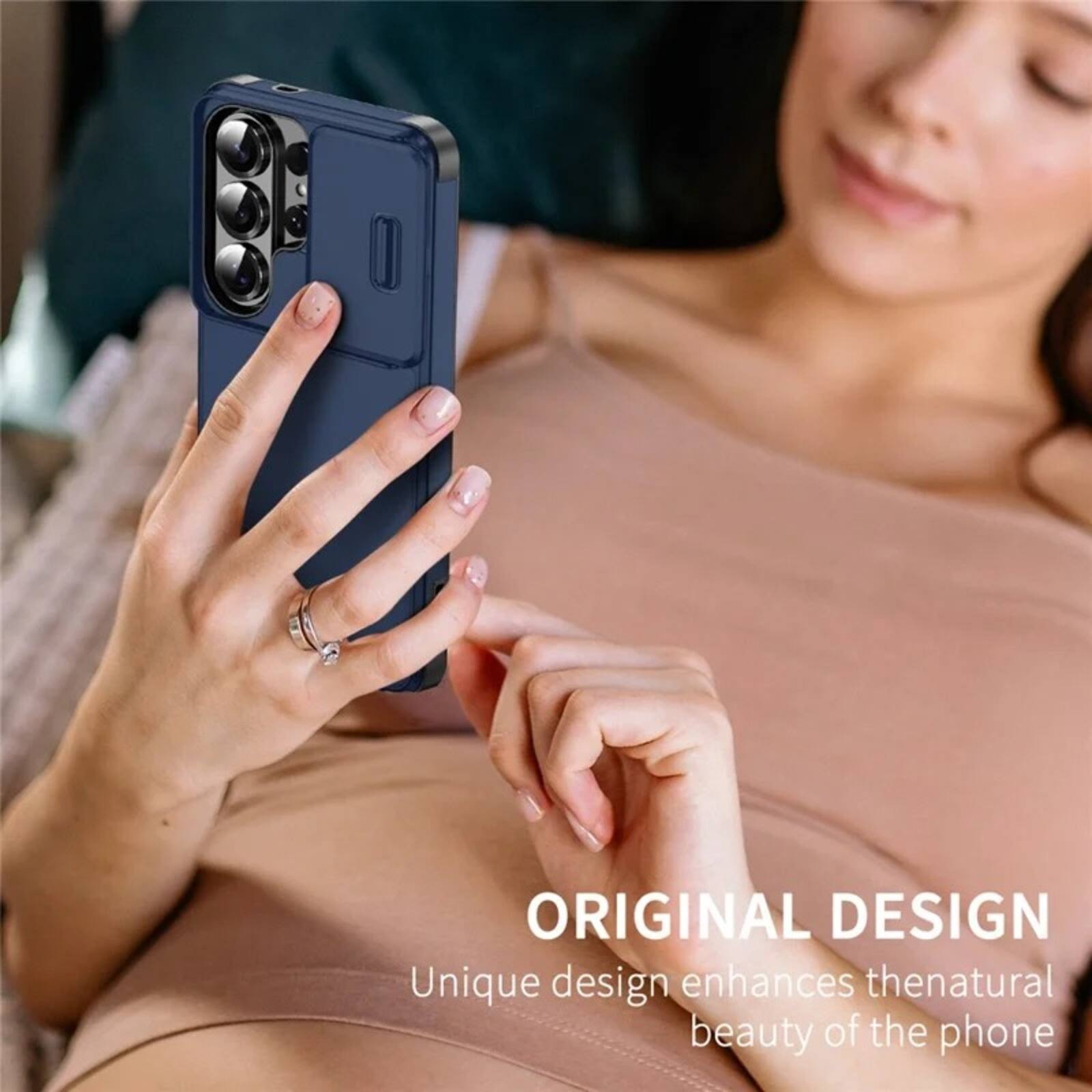 ORIGINAL DESIGN  
Unique design enhances the natural beauty of the phone
