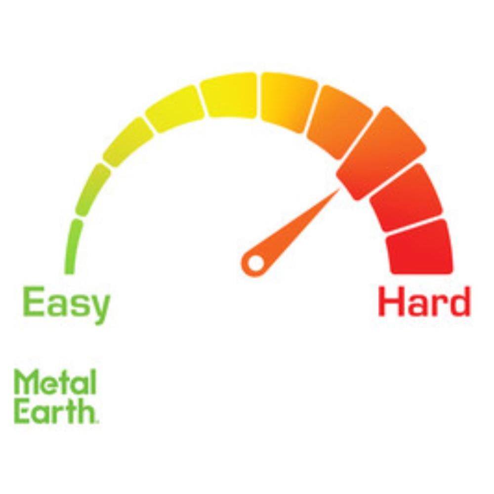 Easy  
Metal Earth  
Hard