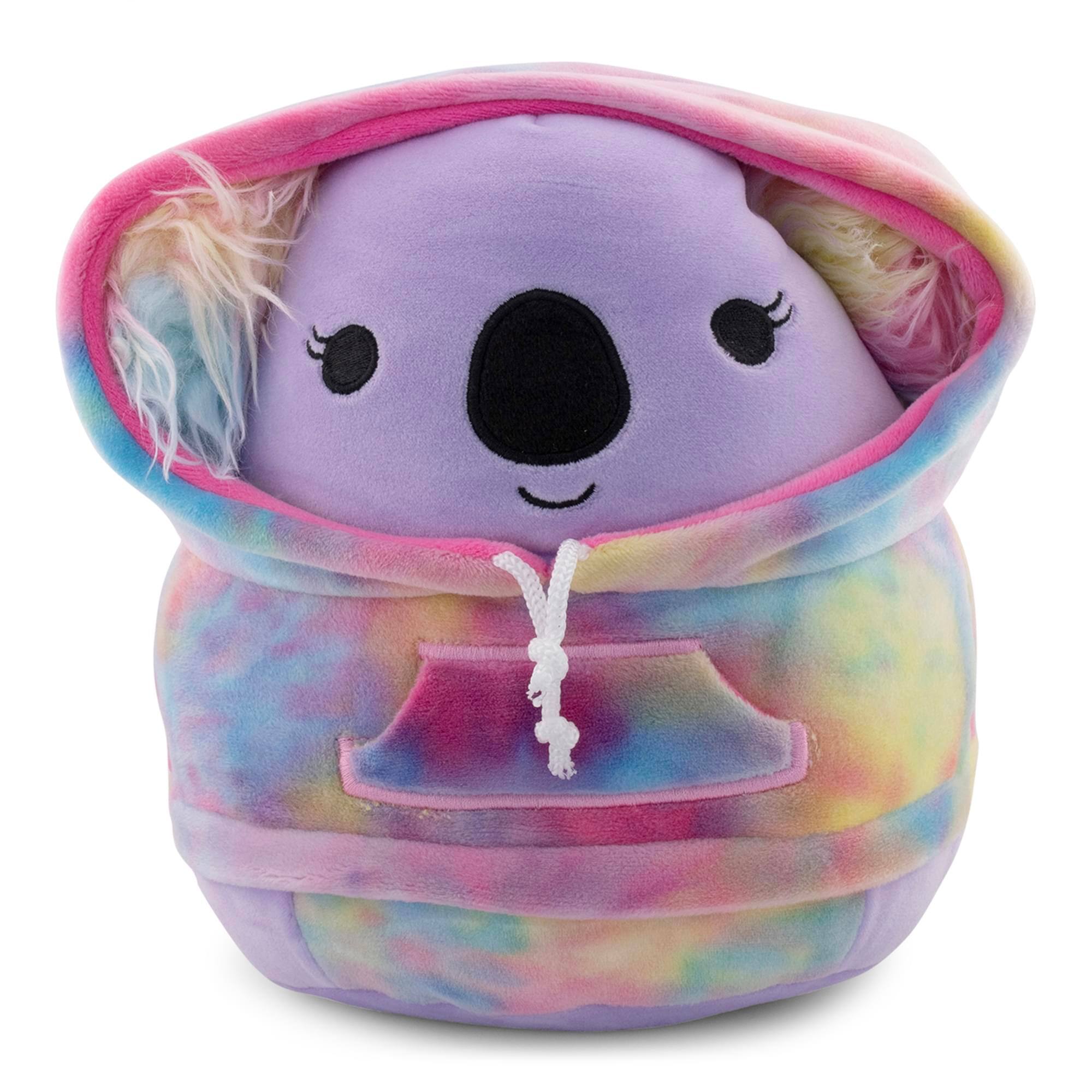 Alt View 1. Kellytoy - Squishmallows Hoodie Squad 8 Inch Plush | Renate The Koala - Multi-Color.