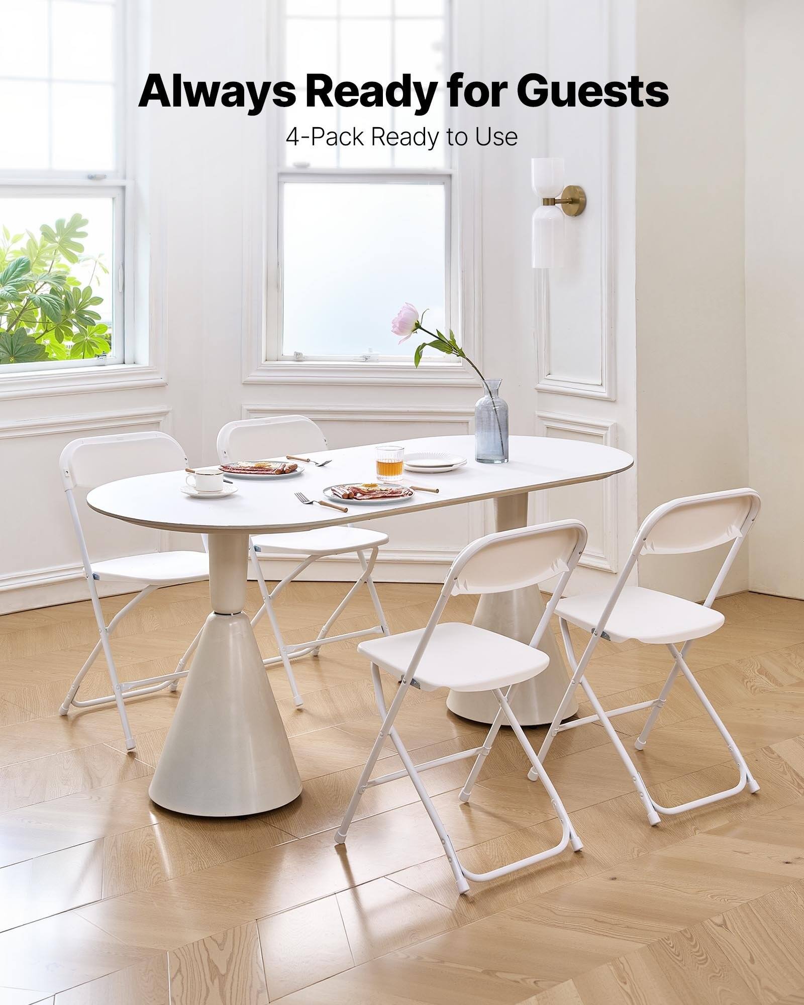 Always Ready for Guests  
4-Pack Ready to Use