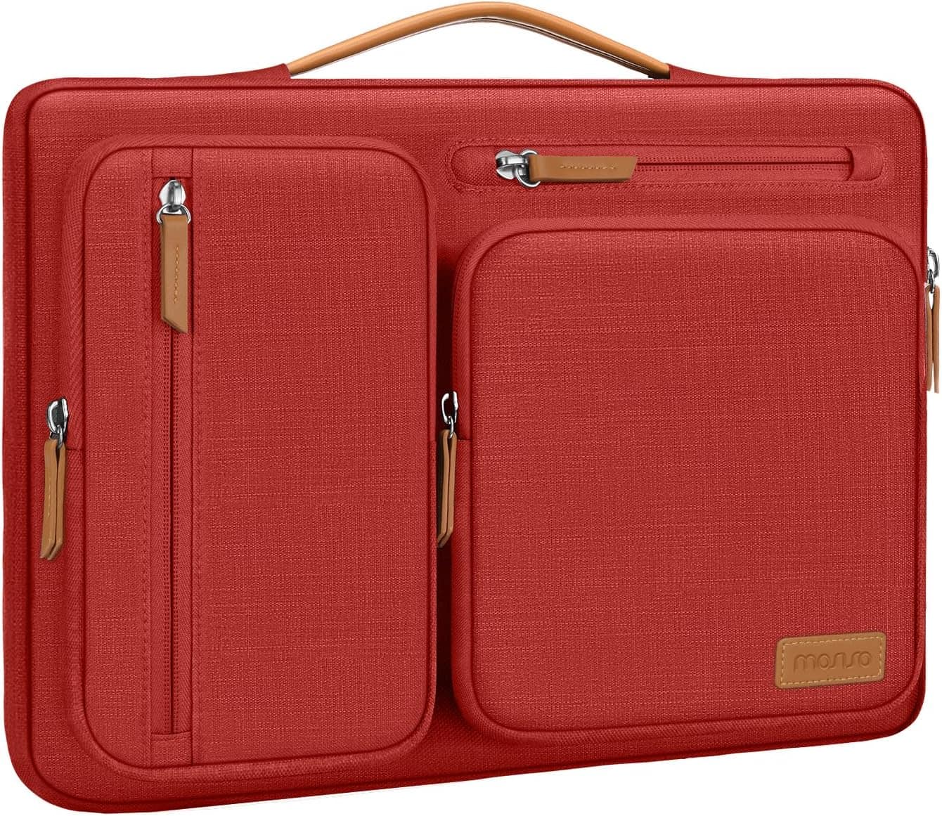 mosiso - 360 Protective Laptop Handbag Sleeve 13-13.3 inch for MacBook Air/Pro 13 / Pro 14 HP Dell Acer ASUS - Red price history on PriceWatchPro