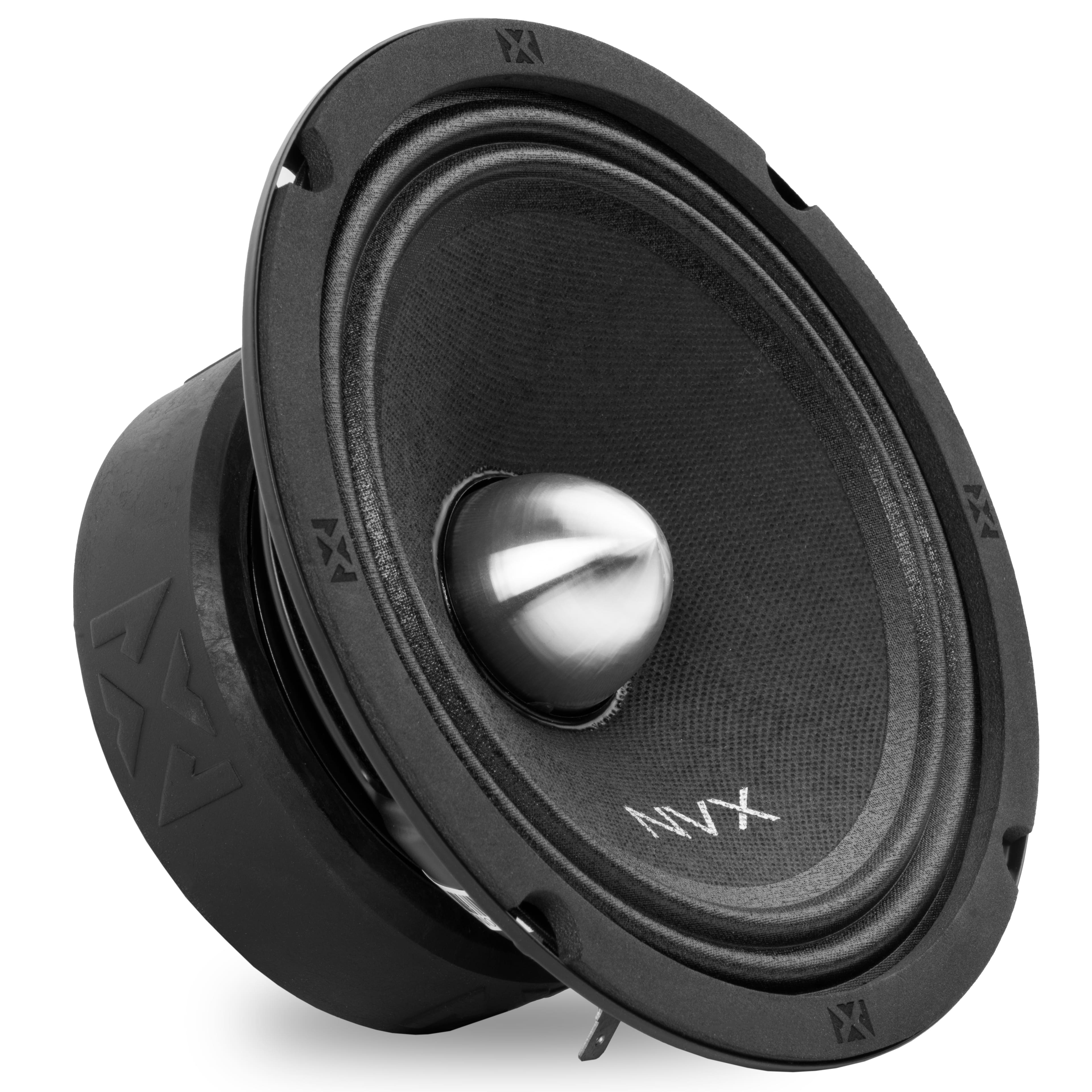 NVX - VPRO65BM (Sold Individually) 200W RMS 6.5in V-Series Pro Midrange Loudspeaker with Bullet Aluminum Phase Plug