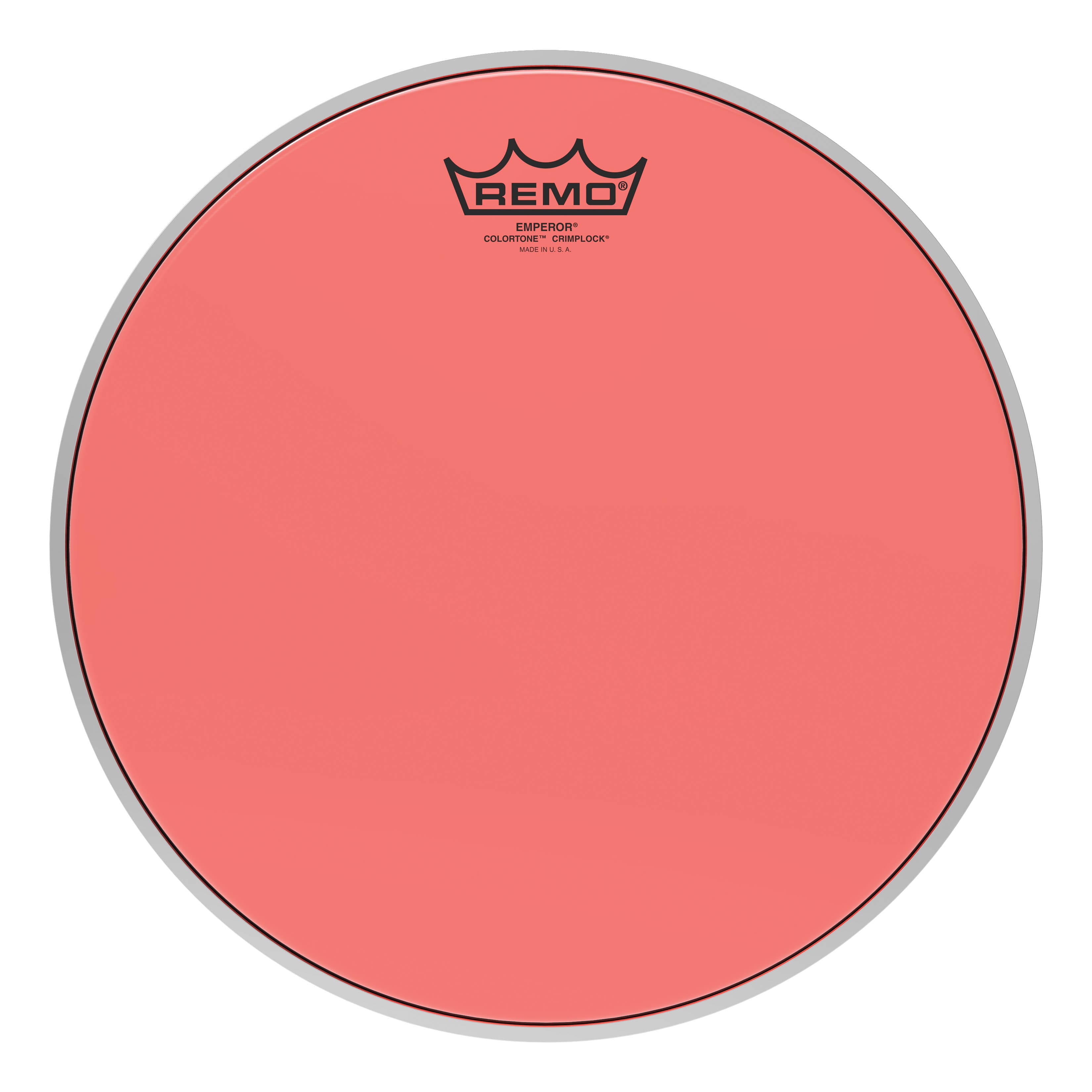 Remo - Batter, Emperor, Colortone, Crimplock, 12 Diameter, Red price history on PriceWatchPro
