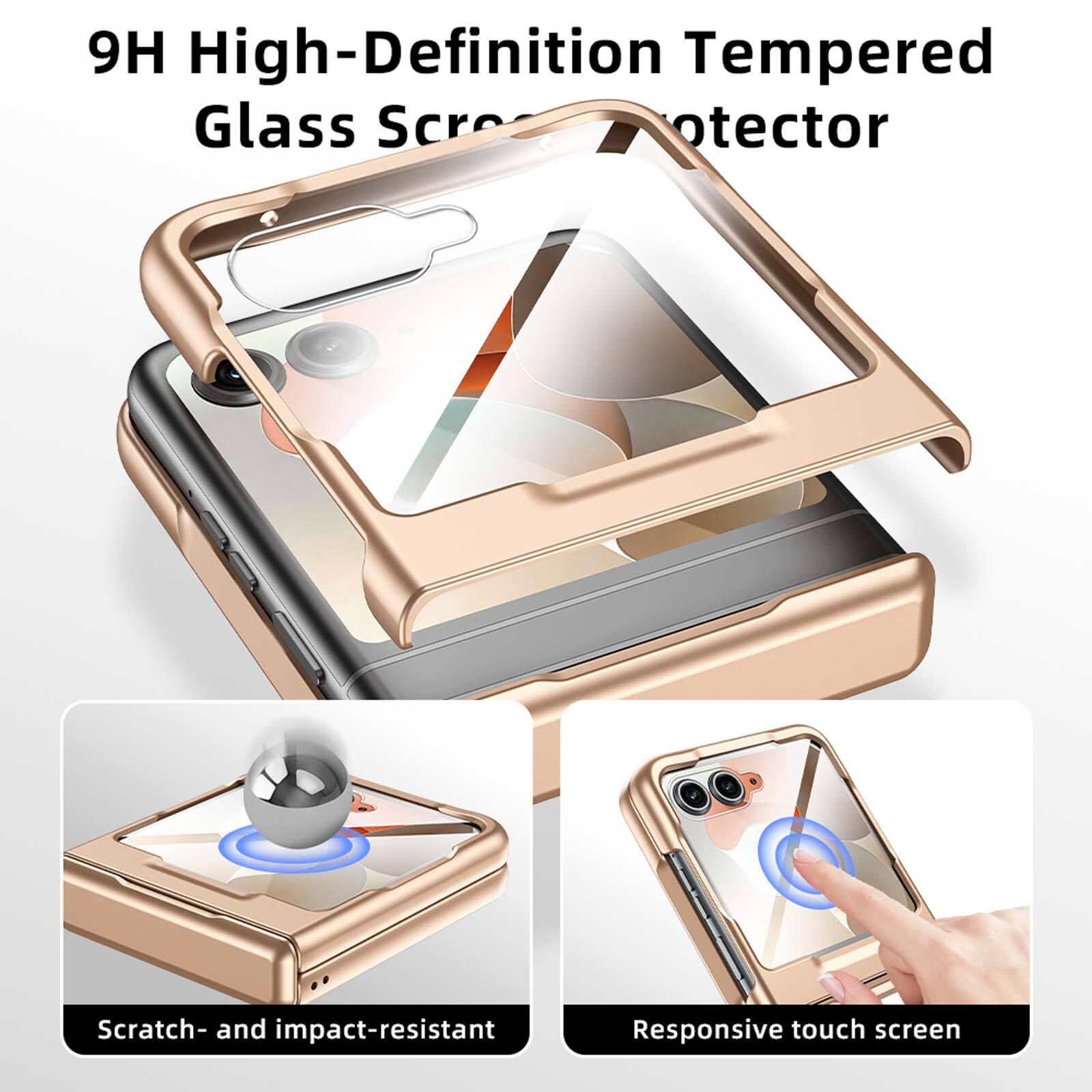 9H High-Definition Tempered Glass Screen Protector

Scratch- and impact-resistant

Responsive touch screen