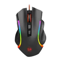 REDRAGON - Griffin M607 Wired Optical Gaming Mouse - Wired - Black - Front_Zoom