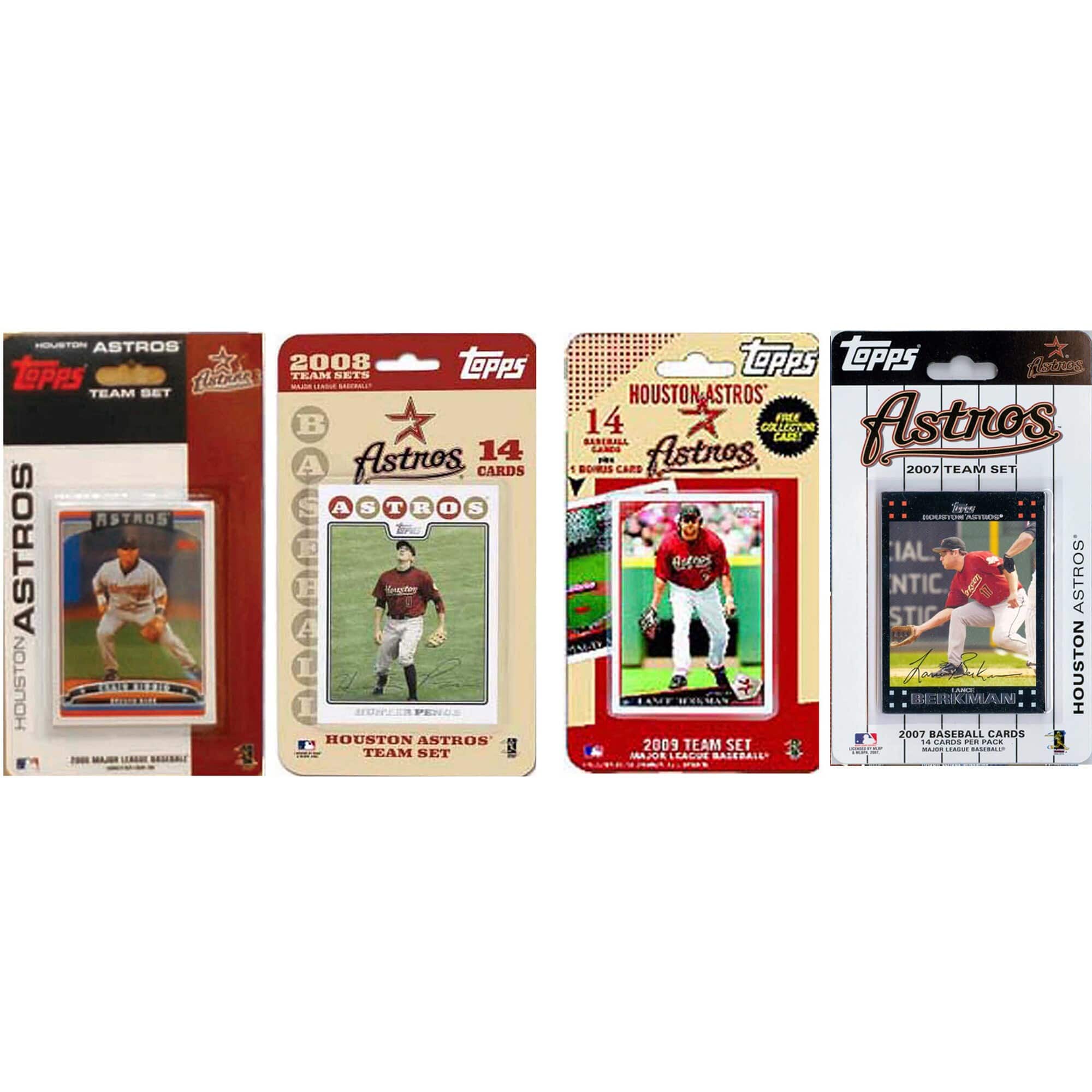 C&I Collectibles - Houston Astros Team Multi-Season Trading Card Set - Multicolor price history on PriceWatchPro