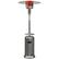Front. Hanover - 7-Ft. 48,000 BTU Steel Umbrella Propane Patio Heater - Stainless Steel.