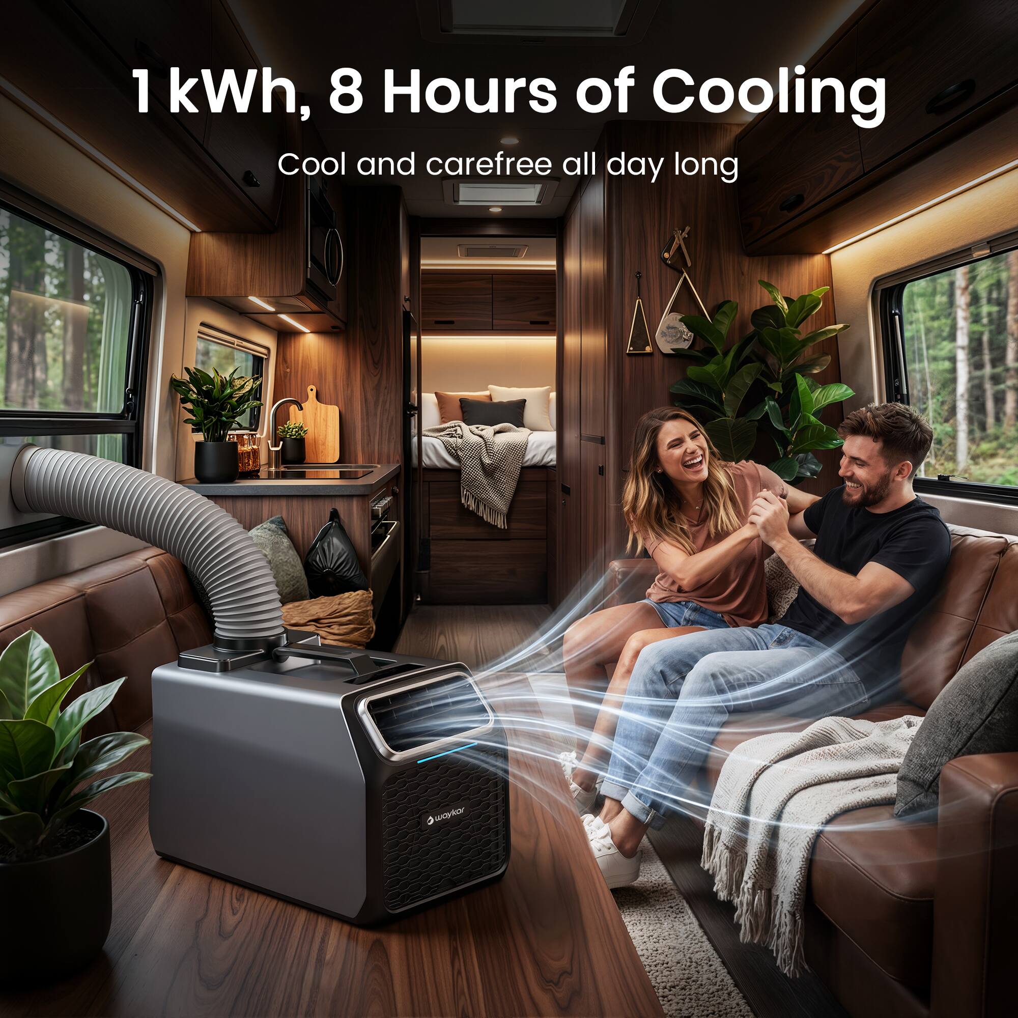 1 kWh, 8 Hours of Cooling  
Cool and carefree all day long