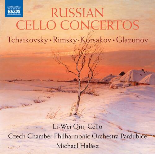 RUSSIAN CELLO CONCERTOS  
Tchaikovsky • Rimsky-Korsakov • Glazunov  

Li-Wei Qin, Cello  
Czech Chamber Philharmonic Orchestra Pardubice  
Michael Halász
