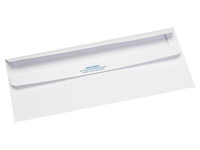 Alt View 2. Quality Park - Redi-Seal #10 Business Envelopes, 4 1/8" x 9 1/2", 500/Box - White Wove.