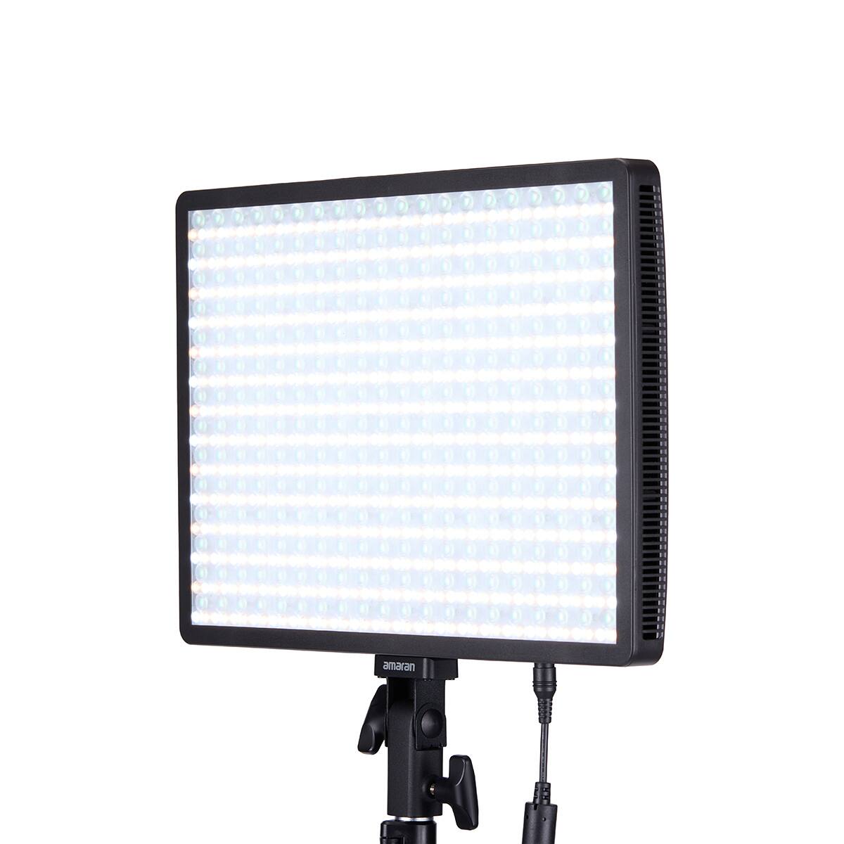 Alt View 6. Amaran - amaran Pano 120c 120W RGBWW LED Light Panel Kit, Charcoal.