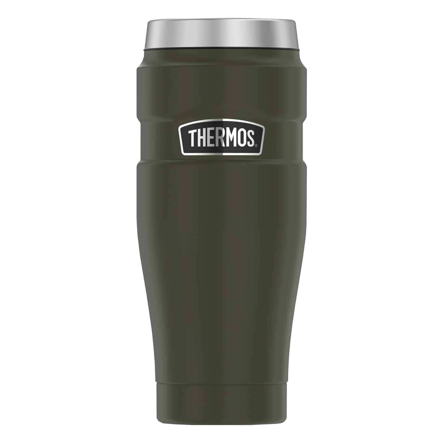 Thermos - 16-Ounce Stainless King Vacuum-Insulated Stainless Steel Travel Tumbler - Pine Green price history on PriceWatchPro