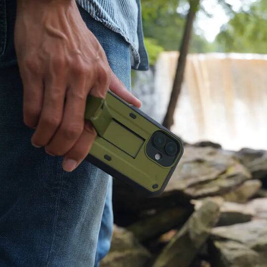 Alt View 2. SUPCASE - Unicorn Beetle Pro Rugged Case for iPhone 17 – Full-Body Protection with Screen Protector - Dark Green.