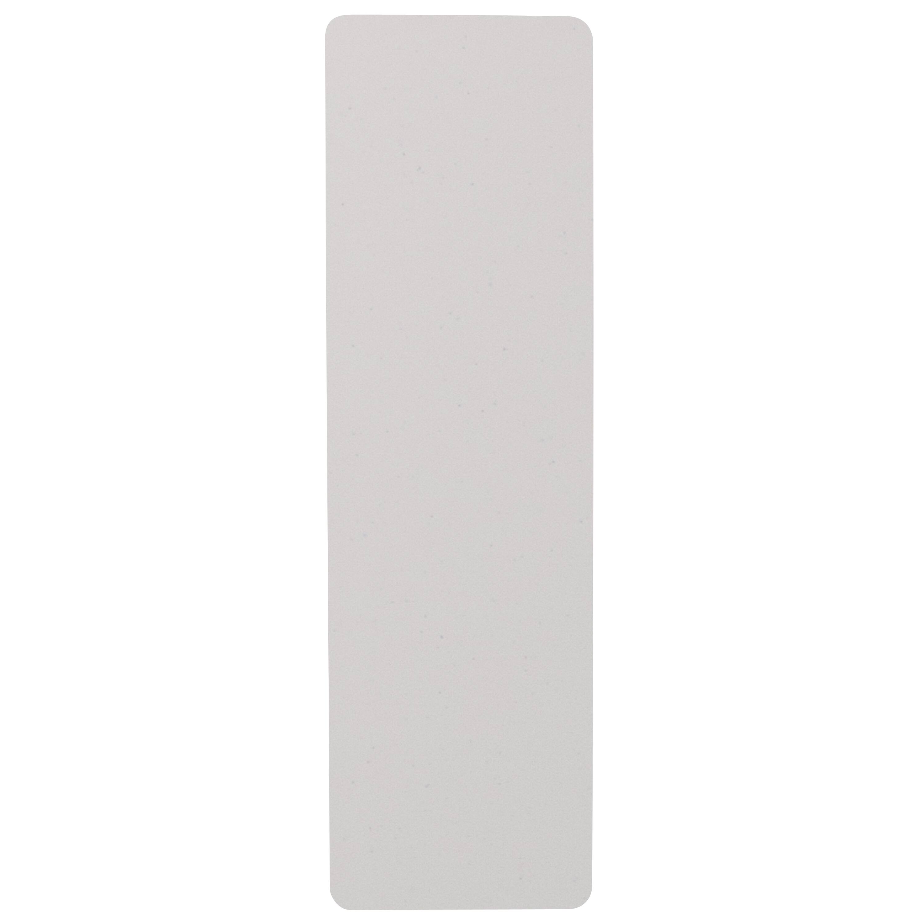 Alt View 6. Emma + Oliver - 5-Foot Plastic Folding Training Table - Granite White.