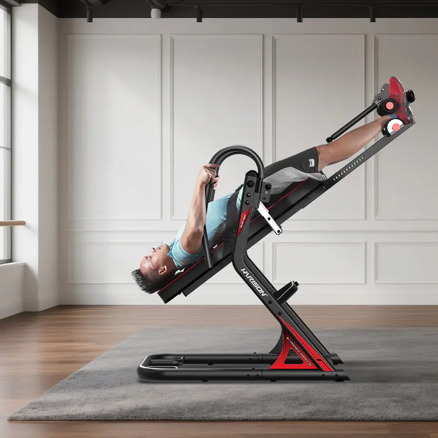 HARISON Heavy Duty Inversion Table for Back Pain Relief 350 LBS ...