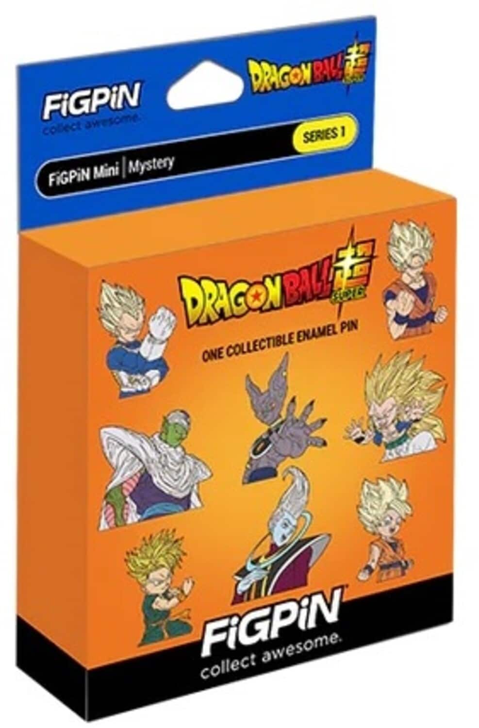 PopMarket - FiGPiN - Mystery Mini Pin - Dragon Ball Super - Series 1 - 1 Pin - COLLECTABLES - Multicolor
