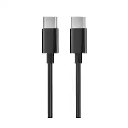 Reiko - Usb C To Type C Charge & Sync Data Cable 3.3 Ft In - Black