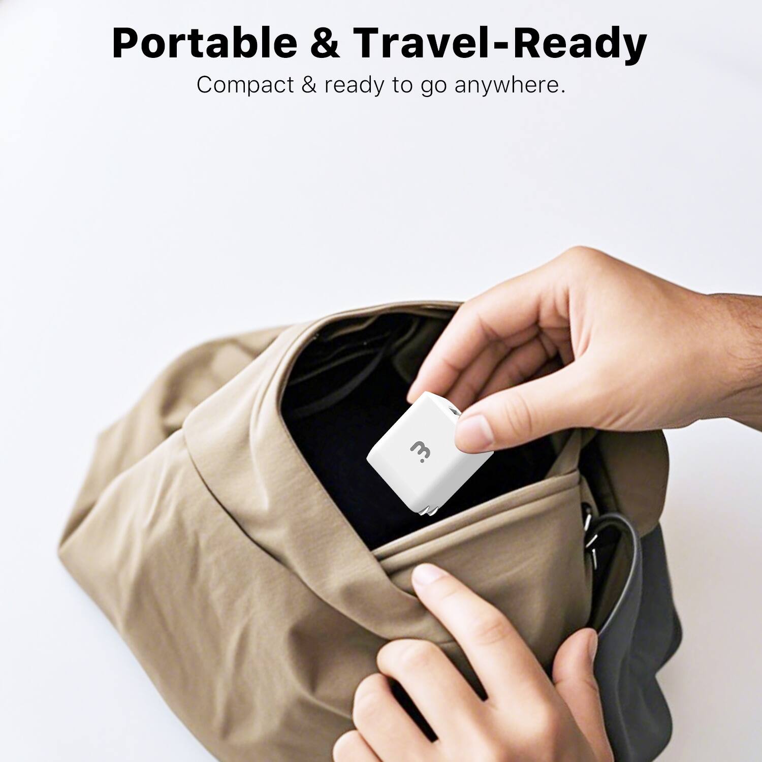 Portable & Travel-Ready  
Compact & ready to go anywhere.