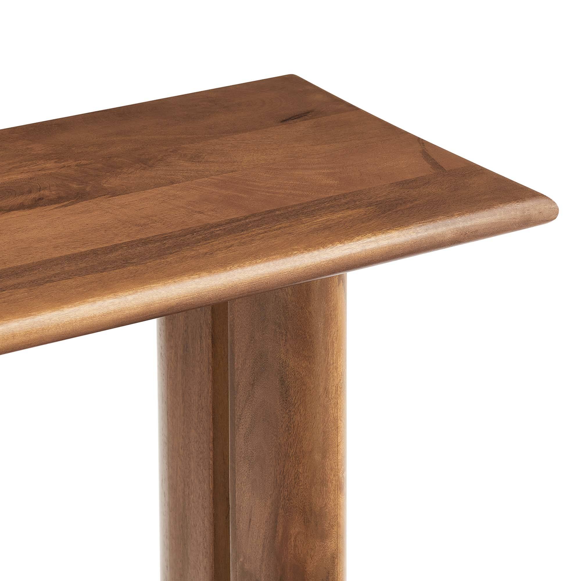 Alt View 4. Modway - Amistad Wood Console Table by Modway - Walnut.