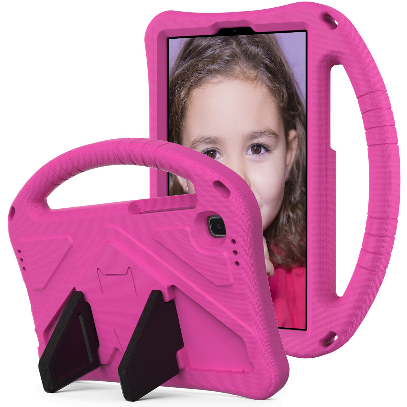 "Dteck - For Samsung Galaxy Tab A7 Lite 8.7"" 2021 SM-T220/T225 EVA Foam Tablet Case, Shockproof Handle Stand Lightweight Cover - Rose" price history on PriceWatchPro