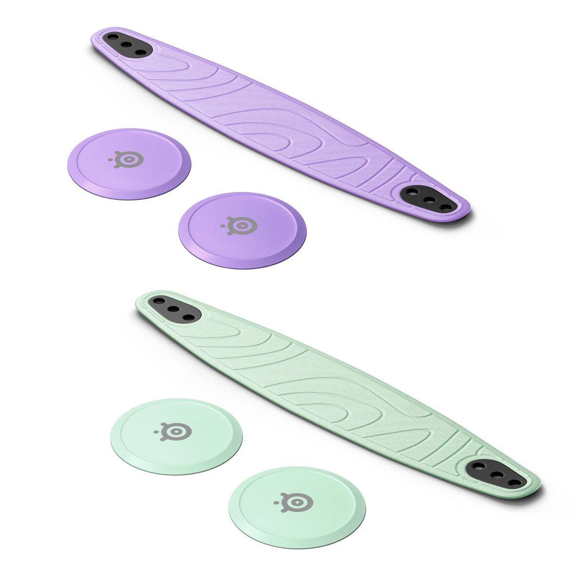 Front. SteelSeries - SteelSeries Exclusive Booster Pack Assortment Lilac And Mint.