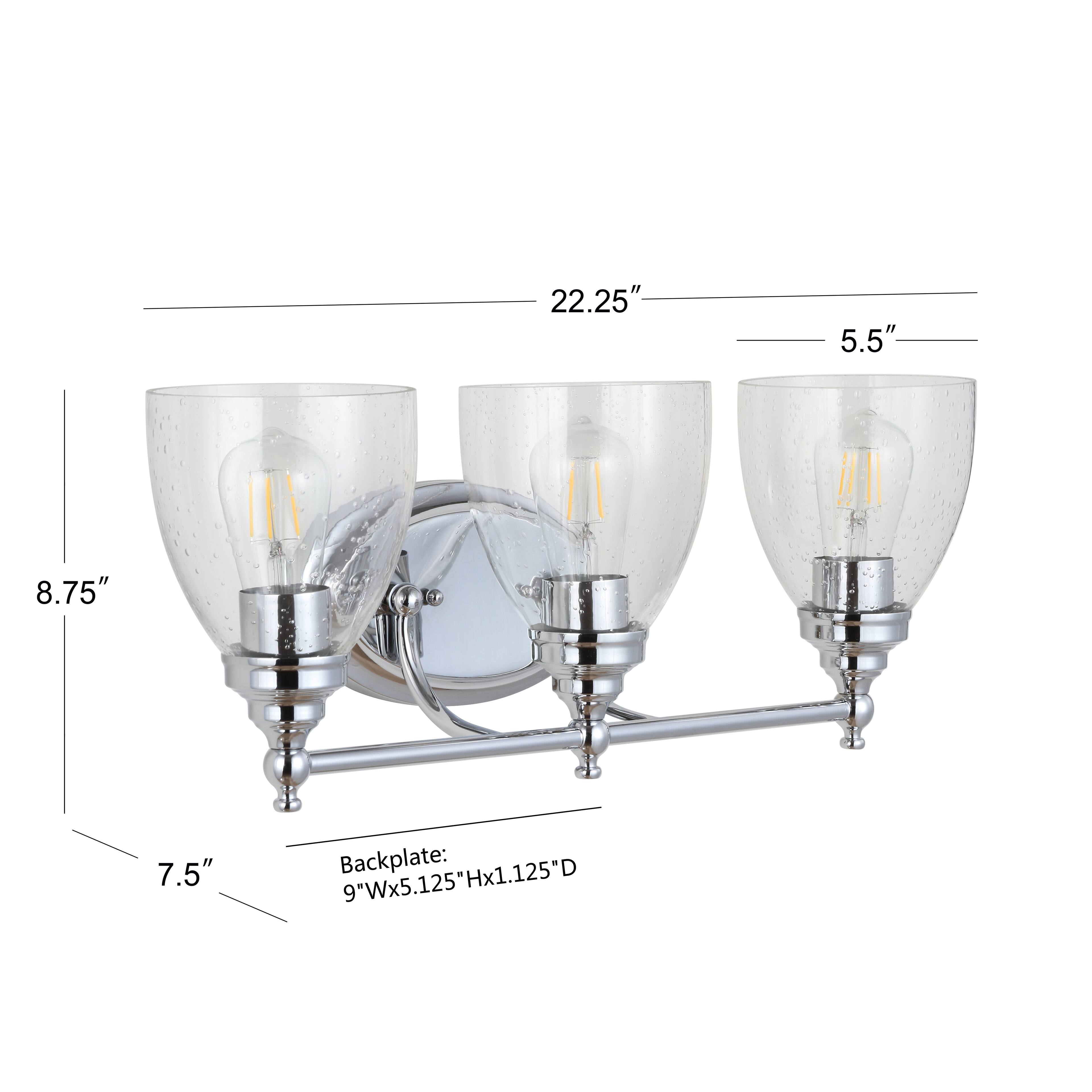 22.25" 5.5" 8.75" 7.5" Backplate: 9"Wx5.125"Hx1.125"D