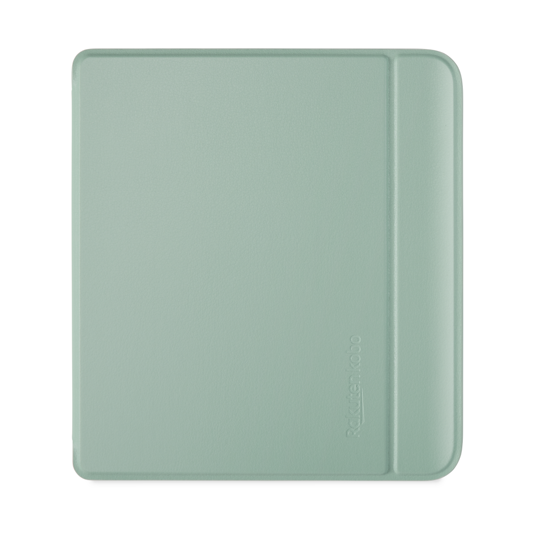 Front. Kobo - Kobo Libra Colour Basic SleepCover Case  2-Way Stand Vegan Leather (Garden Green) - Garden Green.
