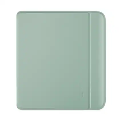 Front. Kobo - Kobo Libra Colour Basic SleepCover Case 2-Way Stand Vegan Leather (Garden Green) - Garden Green.
