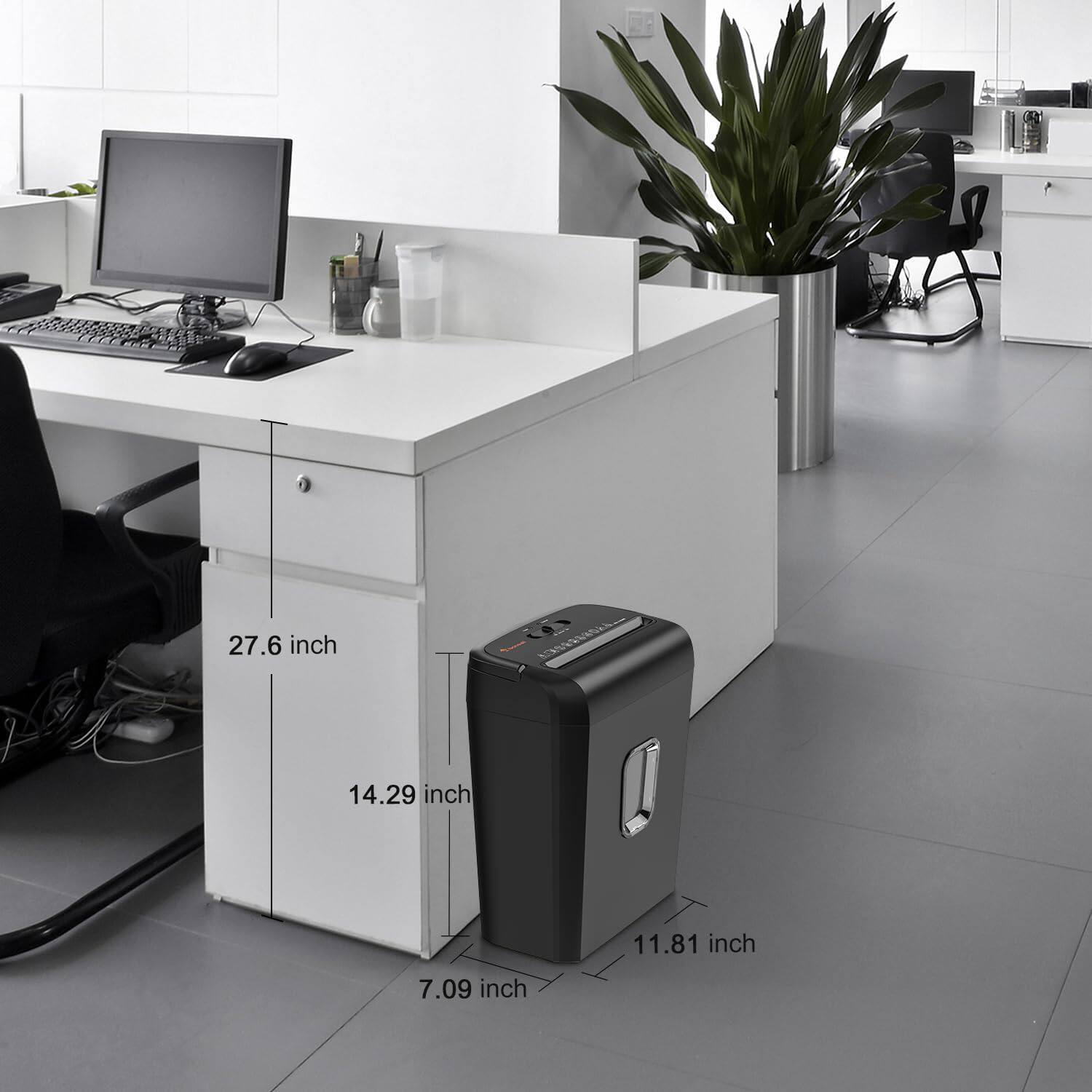 27.6 inch  
14.29 inch  
11.81 inch  
7.09 inch