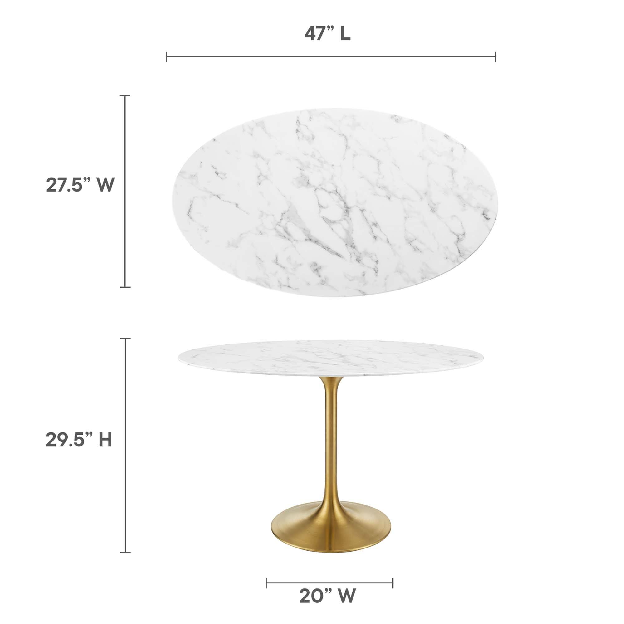47" L  
27.5" W  
29.5" H  
20" W