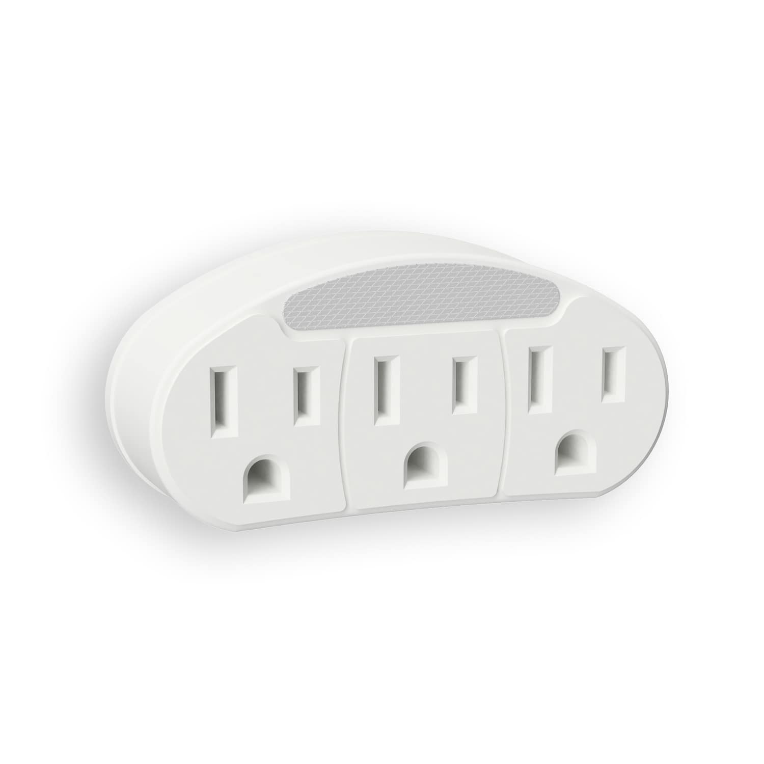 AMERELLE - Automatic Plug-in Incandescent Night Light w/Outlet