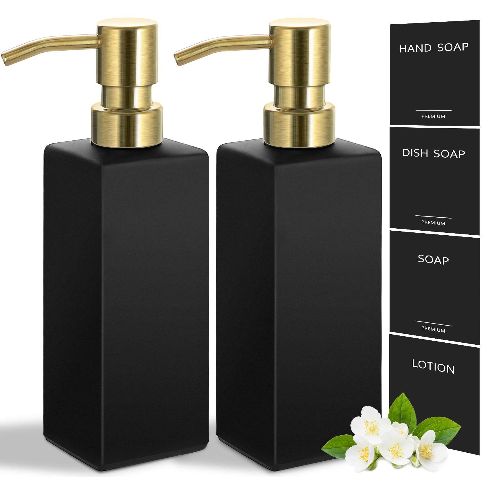 Black Bottle + Gold Pump-2 Pack