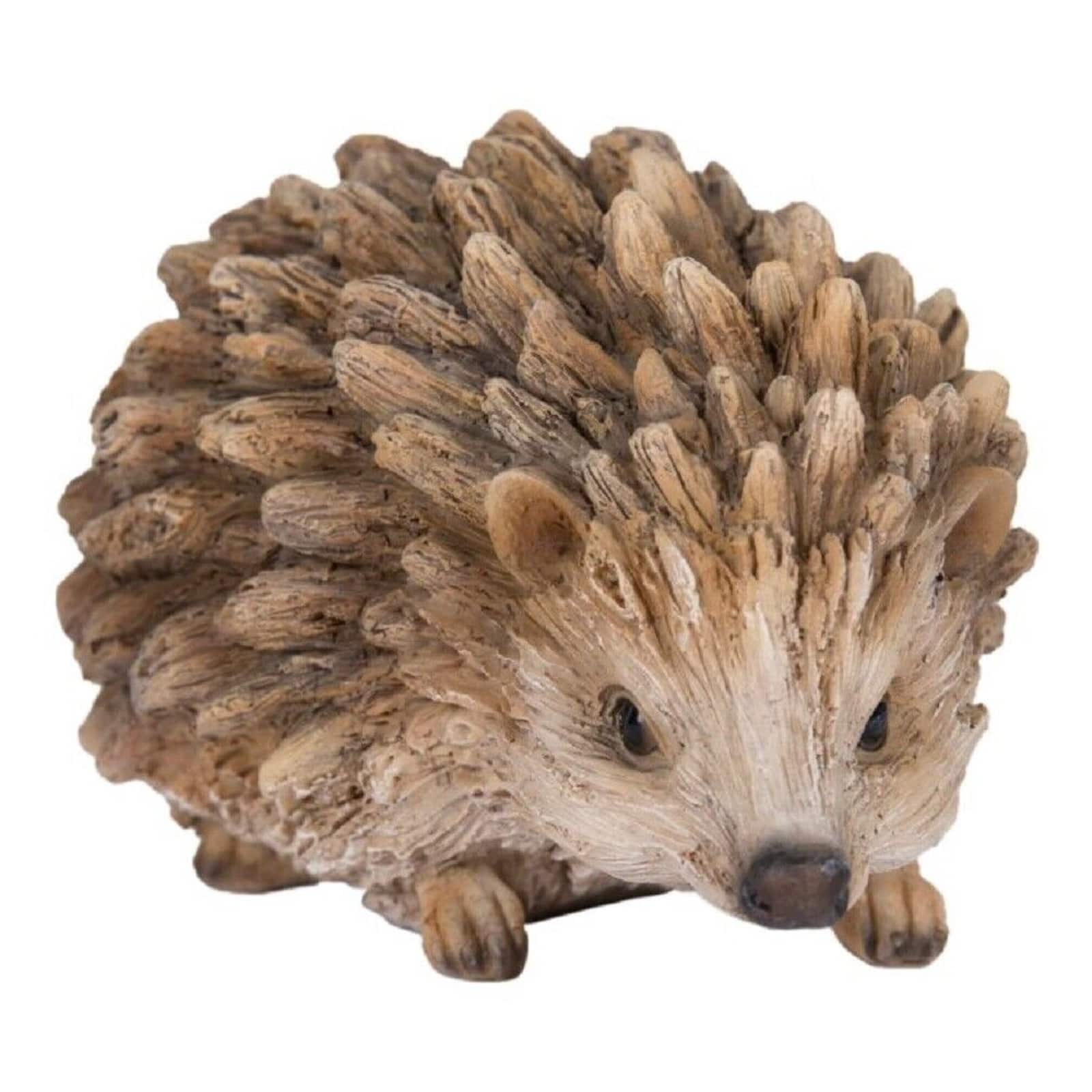 Pacific Trading - Driftwood Baby Hedgehog Figurine 5.5 inch