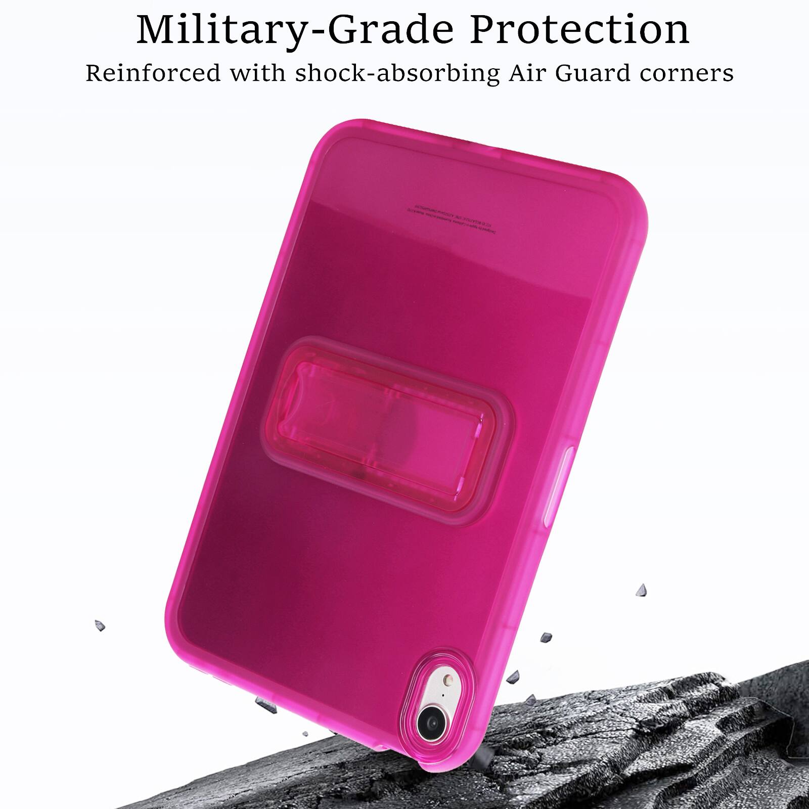 Military-Grade Protection  
Reinforced with shock-absorbing Air Guard corners