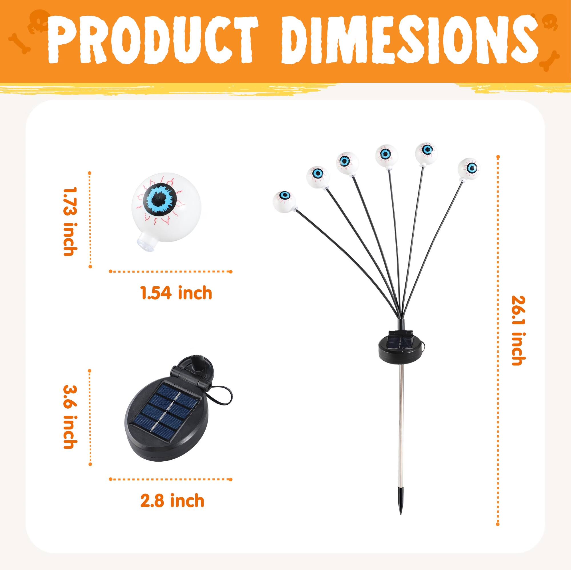 PRODUCT DIMENSIONS

1.73 inch  
3.6 inch  
1.54 inch  
26.1 inch  
2.8 inch