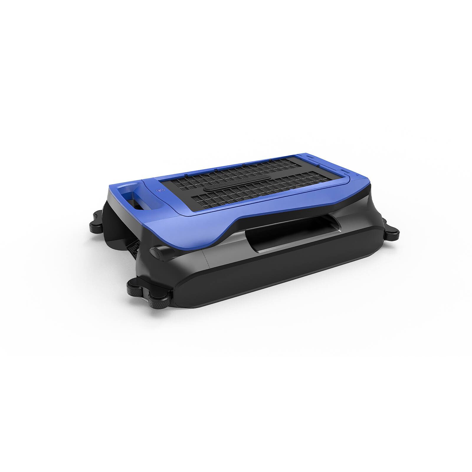 Alt View 1. SUPCLEAN - Solar Automatic Electric Pool Separator Robot with APP Support, Cleaner for Above Ground Pool, Auto Robot cleaner,Blue.