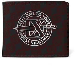 PopMarket - Ice Nine Kills - Rocksax - Ice Nine Kills - Welcome Nightmare Logo - Wallet with Coin Pocket (Black) - Multicolor
