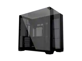 Lian Li - O11 vision compact black color Aluminum / Steel / Tempered Glass ATX Mid Tower computer Case ----O11VPX - Black
