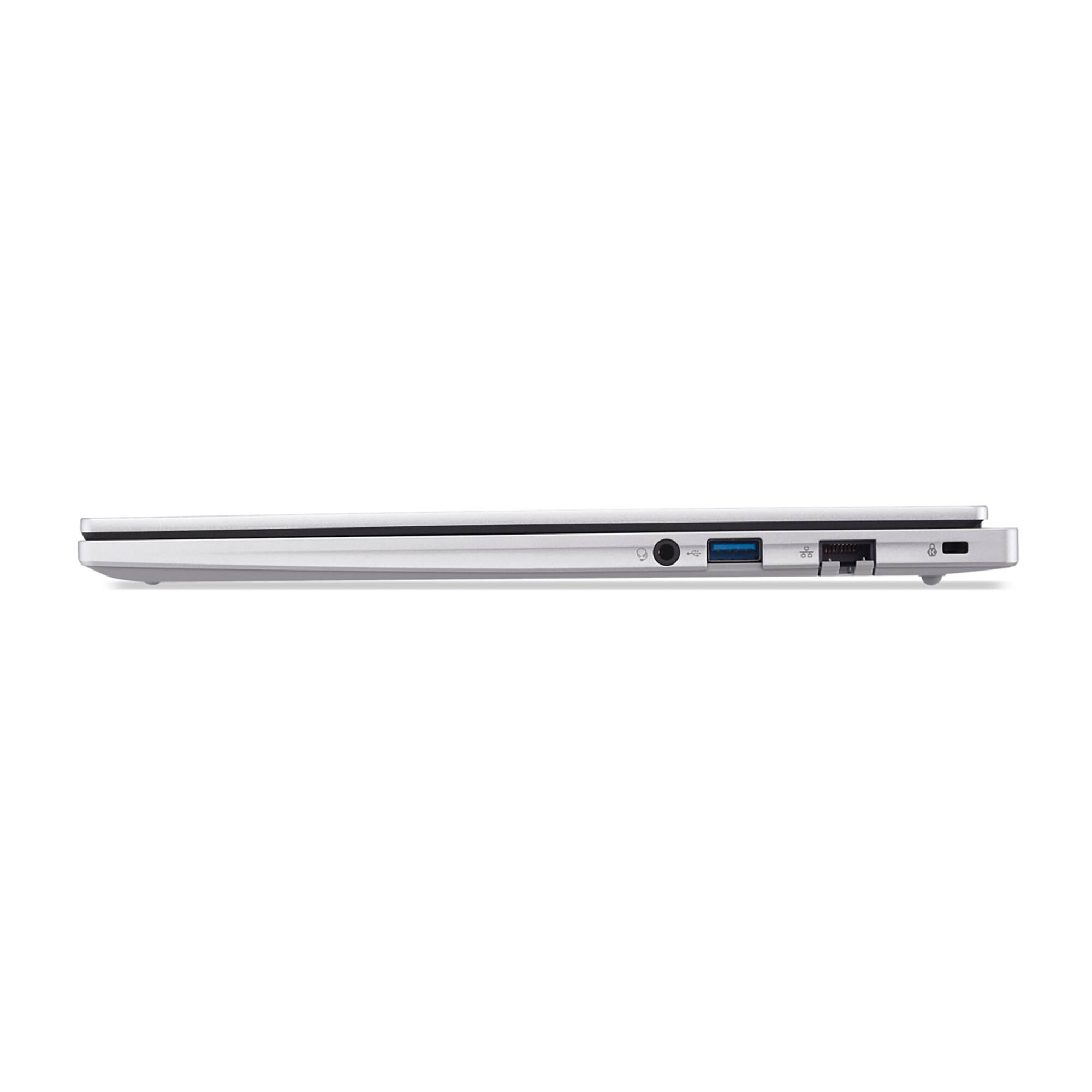 Alt View 2. Acer - TravelMate P2 14 TMP214-56-G2 14" IPS LCD 1920 x 1200 (WUXGA) Laptop - Intel Core Ultra 5 with 16GB Memory - Silver.