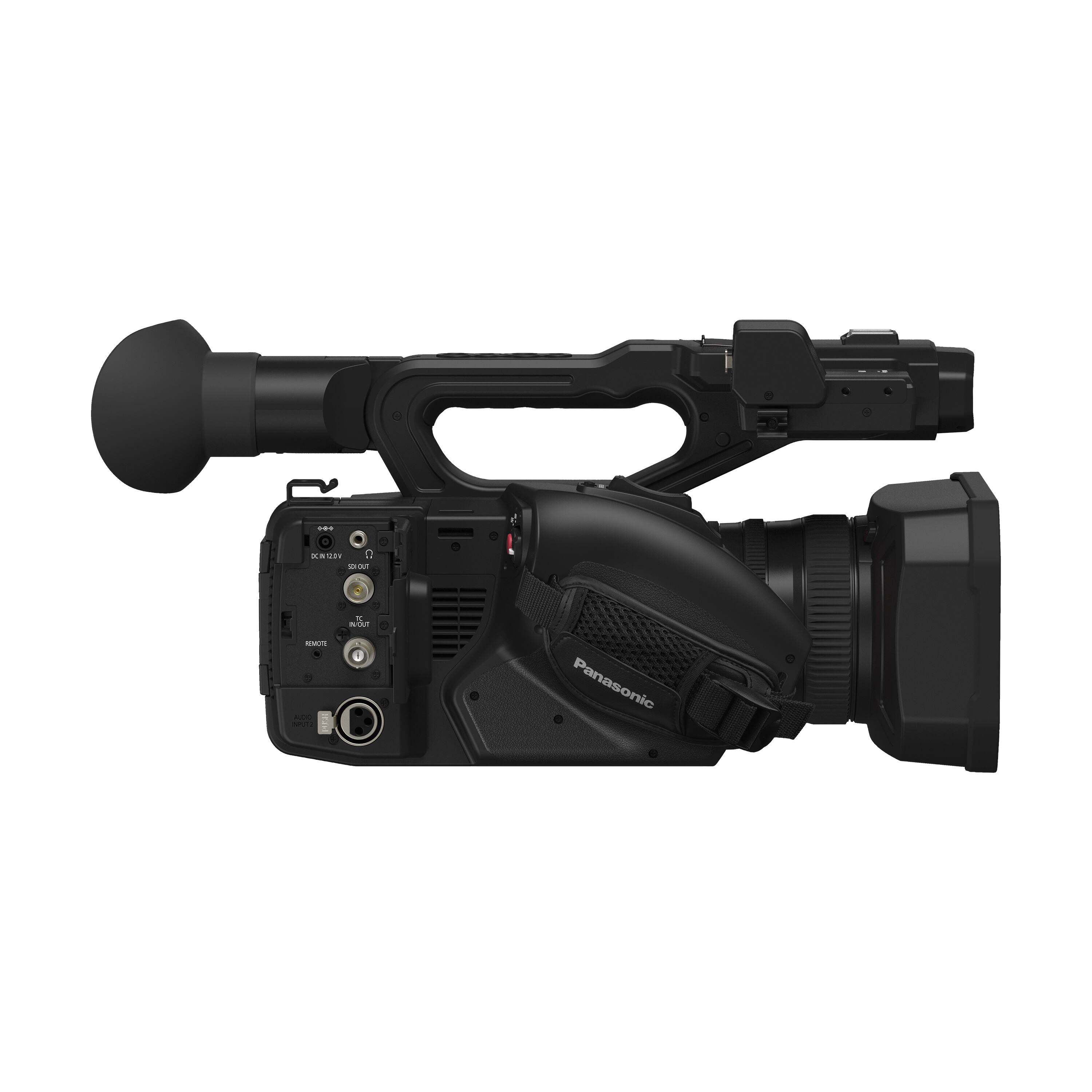 Alt View 1. Panasonic - Panasonic 4K 60p Professional Camcorder - HC-X2 - Black.