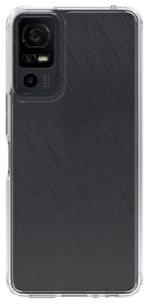 Alt View 5. Nakedcellphone - Clear Case for TCL 40 XE 5G - Clear.