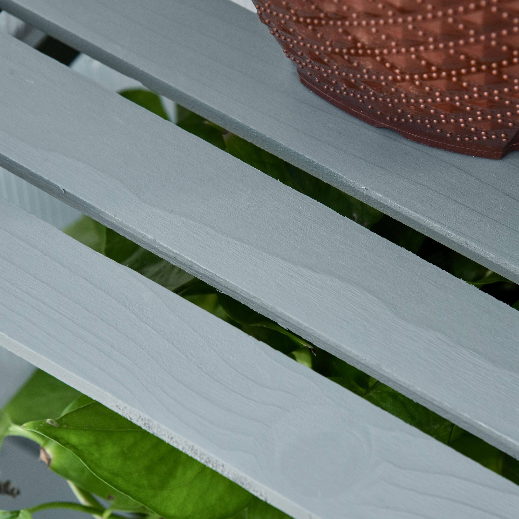 Alt View 8. Outsunny - 32" x 19" x 54" Garden Wood Cold Frame Greenhouse Flower Planter with Adjustable Shelves, Double Doors.