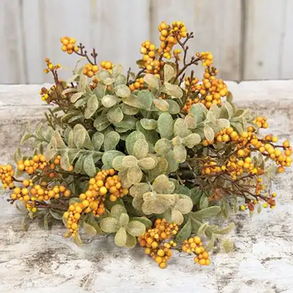 Front. BreeBe - *Pebble Creek Half Sphere 10" Mustard - Multi.