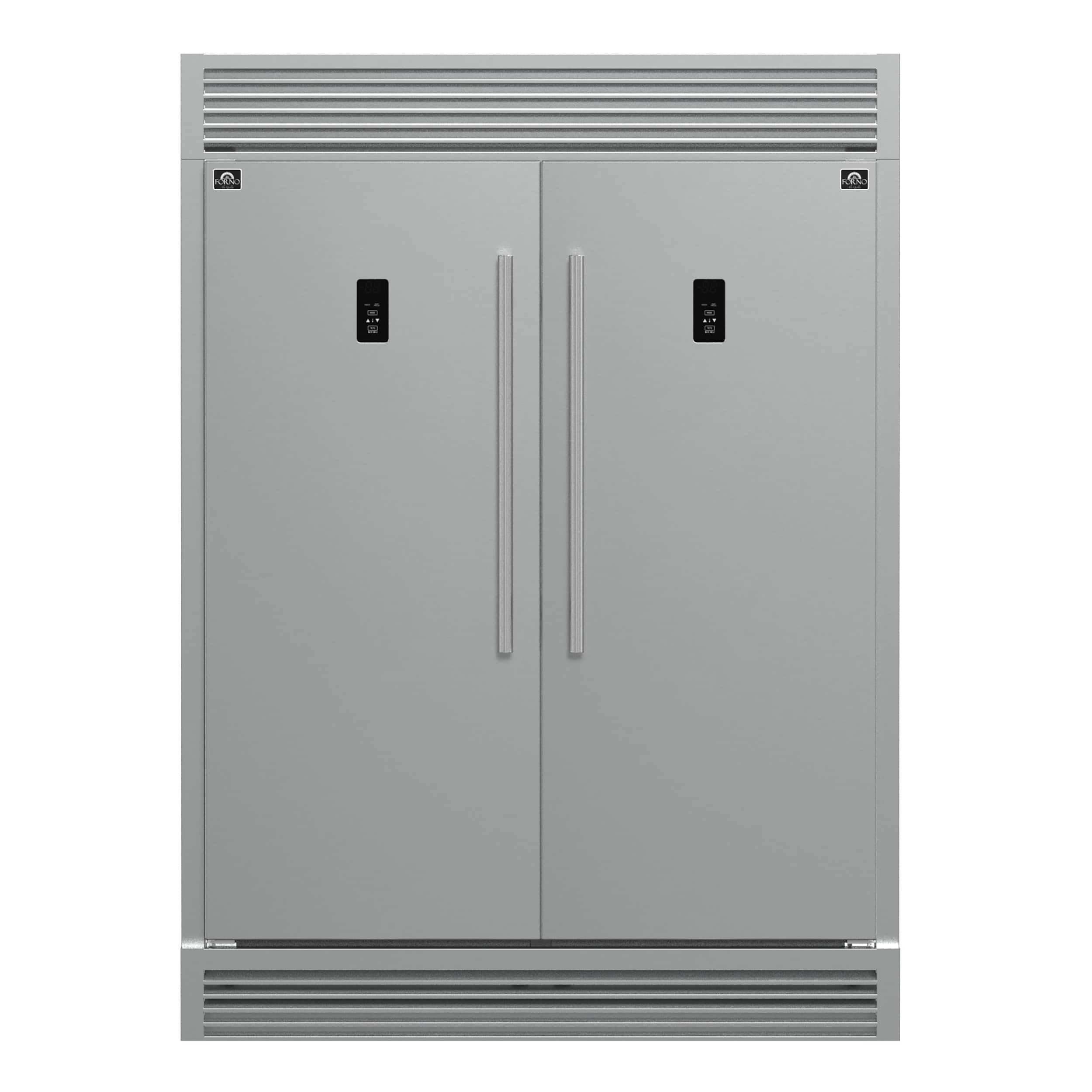 Forno Appliances 60 in. Wide Fortezza 28 Cu. Ft. Side by Side