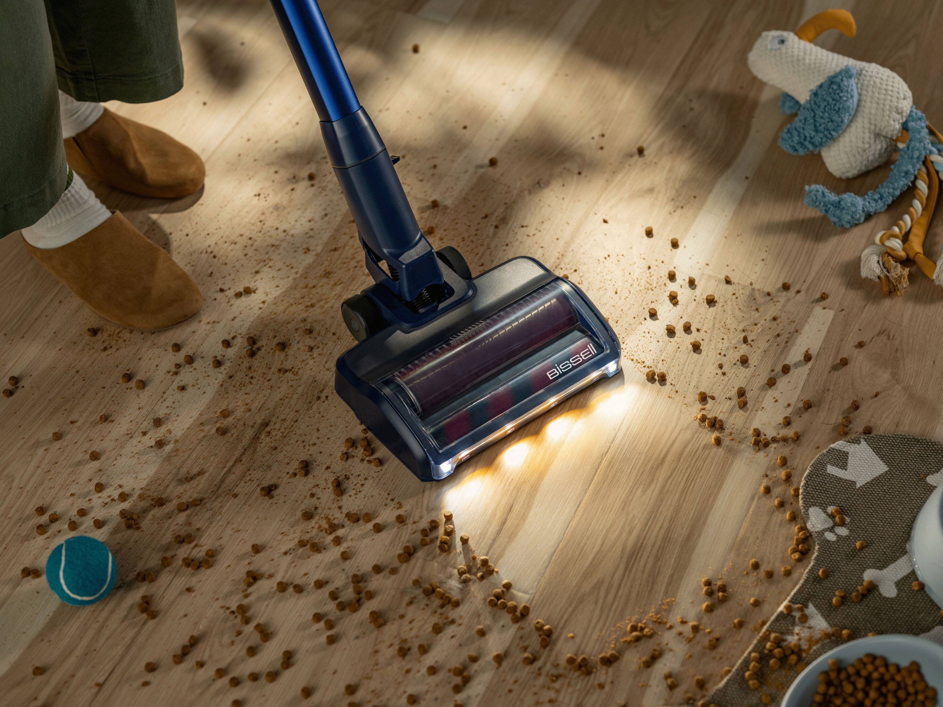Angle. BISSELL - BISSELL PowerClean DualBrush Stick Vacuum - Midnight.