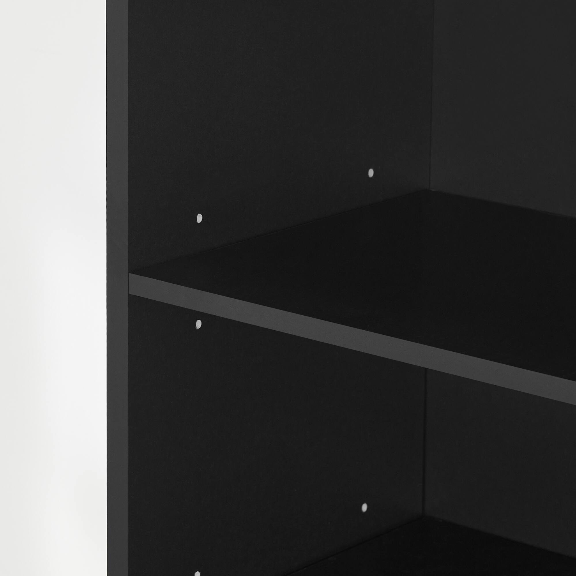 Alt View 6. APRILSOUL - 8 Layer CD DVD Storage Cabinet Adjustable Shelf Disassembles to 2 4 Layer - Black.