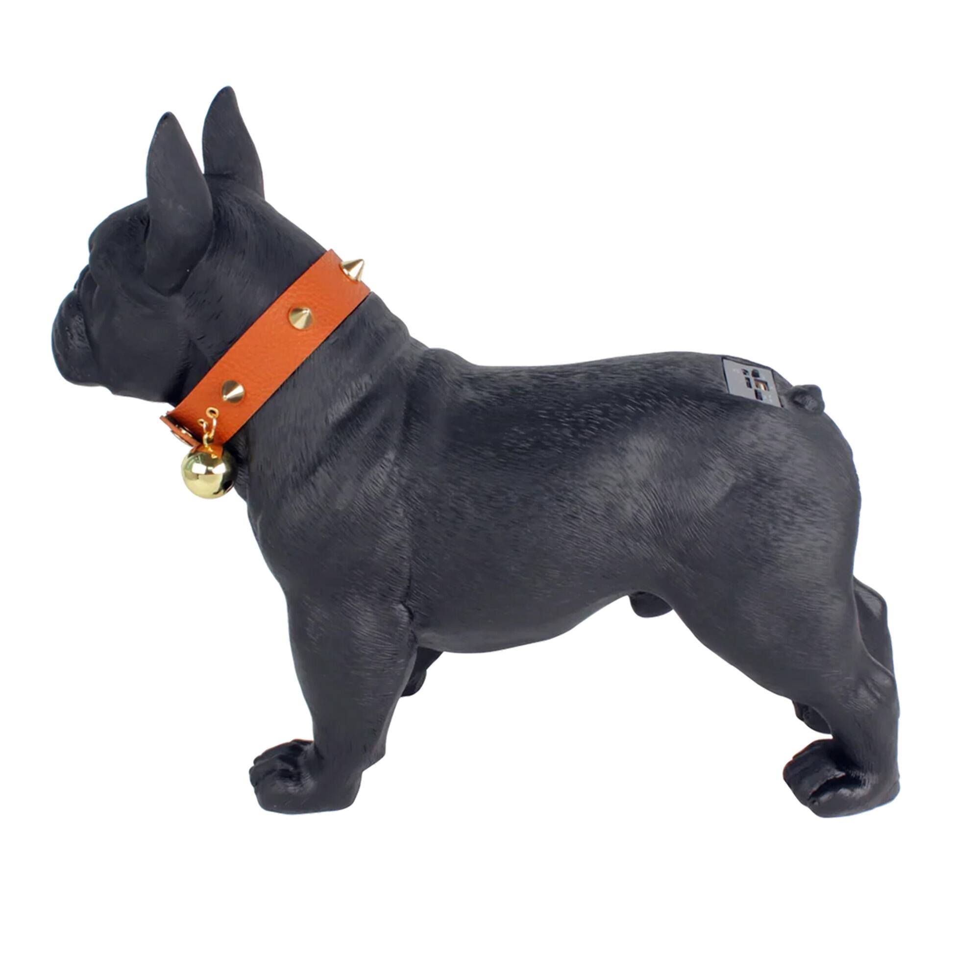 Alt View 2. Max Power - Max Power Bulldog Style Rechargeable Bluetooth Speaker with FM Radio, Black - Black.
