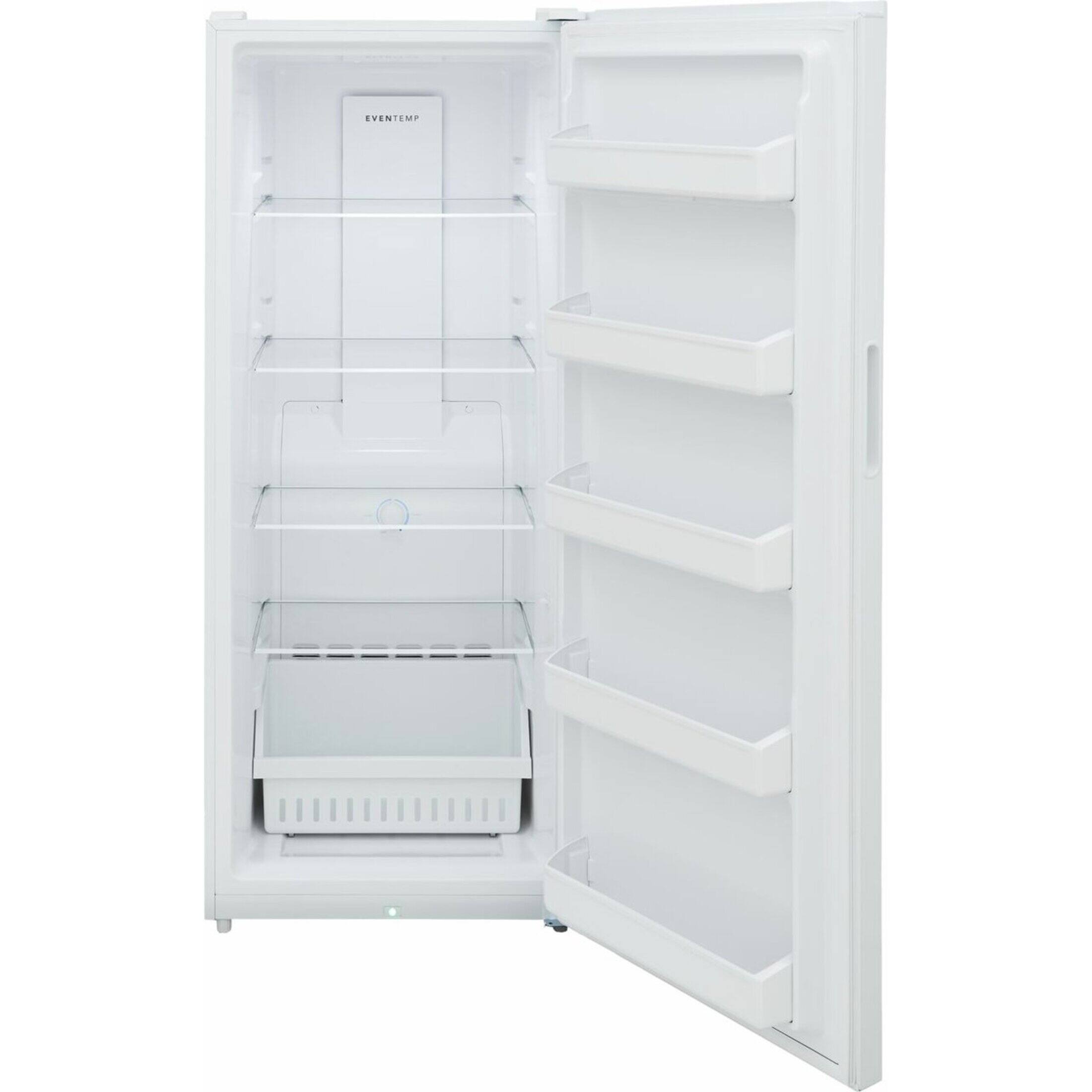 Angle. Frigidaire - 16 Cu. Ft. Garage Ready Upright Freezer - White.
